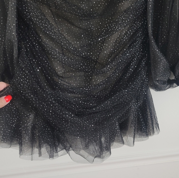 Bronx and Banco black tulle mini corset dress - Picture 7 of 10